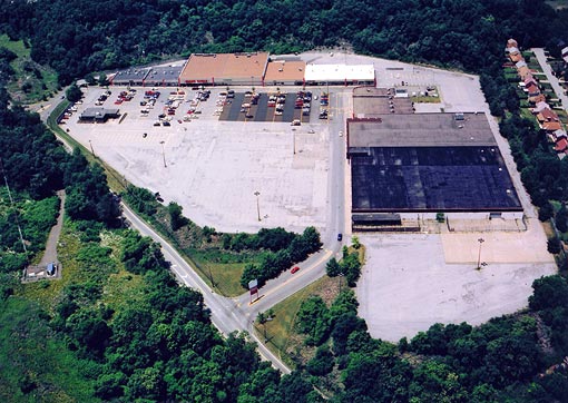 Braddock Hills Shopping Center Aerial View