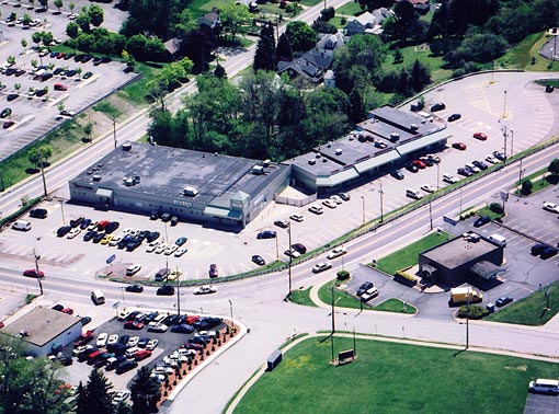 Universal Plaza Aerial View